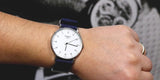  Shop Authentic Tissot T Classic Everytime Large White Dial Blue NATO Strap Watch For Men - T109.610.17.037.00 - Luxxuri