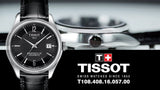  Shop Authentic Tissot Ballade Powermatic 80 Cosc Black Dial Black Leather Strap Watch For Men - T108.408.16.057.00 - Luxxuri