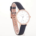  Shop Authentic Fossil Jacqueline White Dial Blue Leather Strap Watch for Women - ES3843 - Luxxuri