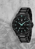  Shop Authentic Maserati SFIDA Aqua Edition Analog Black Dial Black Steel Strap Watch For Men - R8853144001 - Luxxuri