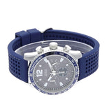  Shop Authentic Guess Fleet Chronograph Black Dial Blue Rubber Strap Watch for Men - W0971G2 - Luxxuri