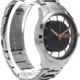  Shop Authentic Armani Exchange Hampton Chronograph Skeleton Black Dial Silver Steel Strap Watch For Men - AX2199 - Luxxuri