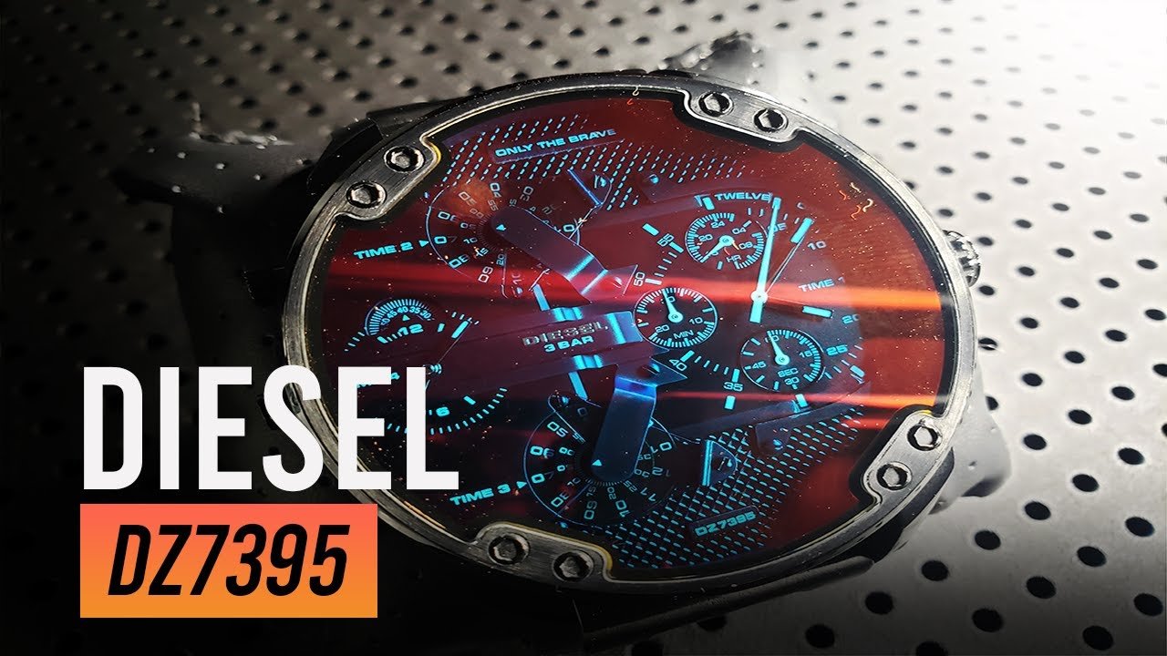  Shop Authentic Diesel Mr Daddy 2.0 Black Dial Black Stainless Steel Watch For Men - DZ7395 - Luxxuri