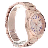  Shop Authentic Michael Kors Bradshaw Chronograph Rose Gold Dial Rose Gold Steel Strap Watch For Women - MK6321 - Luxxuri