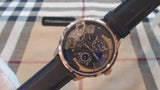  Shop Authentic Fossil Townsman Twist Skeleton Blue Dial Blue Leather Strap Watch for Men -  ME1138 - Luxxuri