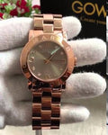  Shop Authentic Marc Jacobs Amy Glitz Brown Dial Rose Gold Steel Strap Watch for Women - MBM3221 - Luxxuri