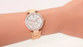  Shop Authentic Michael Kors Parker White Dial Rose Gold Steel Strap Watch for Women - MK5616 - Luxxuri