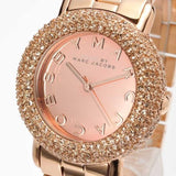  Shop Authentic Marc Jacobs Marci Crystals Rose Gold Dial Rose Gold Steel Strap Watch for Women - MBM3192 - Luxxuri