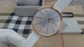  Shop Authentic Calvin Klein Equal Silver Dial White Leather Strap Watch for Women - K3E236L6 - Luxxuri