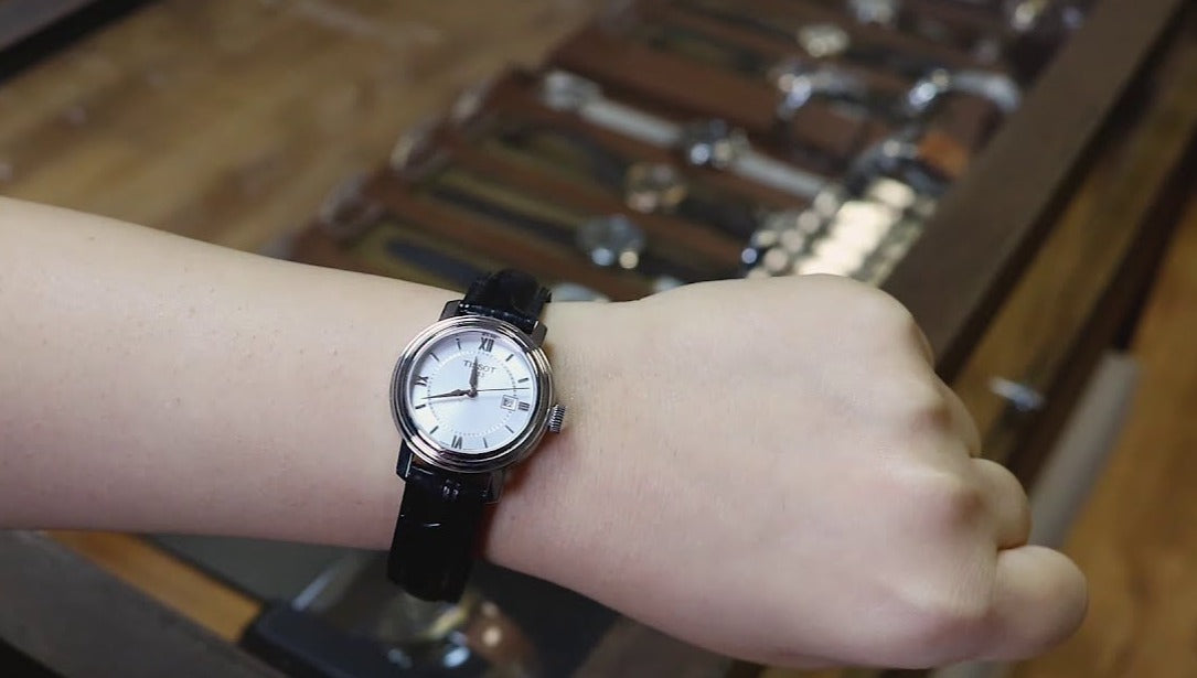  Shop Authentic Tissot T Classic Bridgeport Lady Watch For Women - T097.010.16.038.00 - Luxxuri