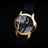  Shop Authentic Fossil Grant Twist Multifunction Blue Dial Blue Leather Strap Watch for Men - ME1162 - Luxxuri