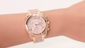  Shop Authentic Michael Kors Blair Chronograph Rose Gold Dial Two Tone Steel Strap Watch for Women - MK5943 - Luxxuri