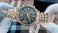  Shop Authentic Michael Kors Lexington Chronograph Green Dial Gold Steel Strap Watch for Men - MK8446 - Luxxuri