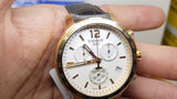  Shop Authentic Tissot Quickster Chronograph 42mm White Dial Brown Leather Strap Watch For Men - T095.417.36.037.00 - Luxxuri