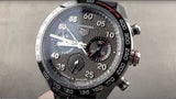  Shop Authentic Tag Heuer Carrera Porsche Chronograph Special Edition Black Dial Black Leather Strap Watch for Men - CBN2A1F.FC6492 - Luxxuri