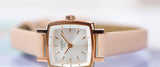  Shop Authentic Tissot T Lady Lovely Square White Dial Pink Leather Strap Watch For Women - T058.109.36.031.00 - Luxxuri