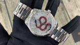  Shop Authentic Gucci G Timeless Silver Dial Silver Steel Strap Watch For Women - YA1264076 - Luxxuri
