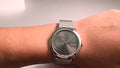  Shop Authentic Calvin Klein Minimal Black Dial Silver Mesh Bracelet Watch for Women - K3M22123 - Luxxuri
