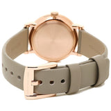  Shop Authentic Marc Jacobs Baker Grey Dial Grey Leather Strap Watch for Women - MBM1318 - Luxxuri