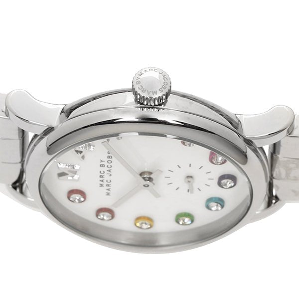  Shop Authentic Marc Jacobs Baker Dexter White Dial Silver Steel Strap Watch for Women - MBM3423 - Luxxuri