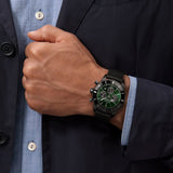  Shop Authentic Breitling Superocean Heritage B01 Chronograph 44 Limited Edition Green Dial Black Mesh Bracelet Watch for Men - AB01621A1L1S1 - Luxxuri