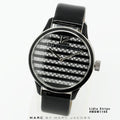  Shop Authentic Marc Jacobs Lidia Stripe Glitz Black Dial Black Leather Strap Watch for Women - MBM1166 - Luxxuri