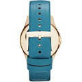  Shop Authentic Marc Jacobs Baby Dave Gold Dial Blue Leather Strap Watch for Women - MBM1263 - Luxxuri