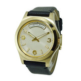  Shop Authentic Marc Jacobs Baby Dave Gold Dial Black Leather Strap Watch for Women - MBM1264 - Luxxuri