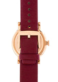  Shop Authentic Marc Jacobs Baker Maroon Dial Maroon Leather Strap Watch for Women - MBM1267 - Luxxuri