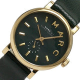  Shop Authentic Marc Jacobs Baker Mini Green Dial Green Leather Strap Watch for Women - MBM1272 - Luxxuri
