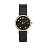  Shop Authentic Marc Jacobs Baker Black Dial Black Leather Strap Watch for Women - MBM1273 - Luxxuri