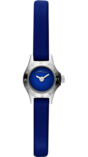 Shop Authentic Marc Jacobs Blade Blue Dial Blue Leather Strap Watch for Women - MBM1342 - Luxxuri