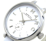  Shop Authentic Marc Jacobs Sally White Dial White Leather Strap Watch for Women - MBM1350 - Luxxuri