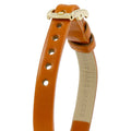 Marc Jacobs Sally White Dial Brown Leather Strap Watch for Women - MBM1351