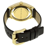  Shop Authentic Marc Jacobs Tether Black Dial Black Leather Strap Watch for Women - MBM1376 - Luxxuri