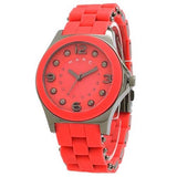  Shop Authentic Marc Jacobs Pelly Red Dial Red Silicone Strap Watch for Women - MBM2590 - Luxxuri