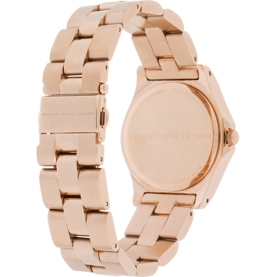  Shop Authentic Marc Jacobs Blade Rose Gold Dial Rose Gold Steel Strap Watch for Women - MBM3127 - Luxxuri
