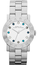  Shop Authentic Marc Jacobs Amy White Dial Silver Steel Strap Watch for Women - MBM3140 - Luxxuri