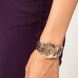  Shop Authentic Marc Jacobs Amy Silver Dial Two Tone Steel Strap Watch for Women - MBM3194 - Luxxuri