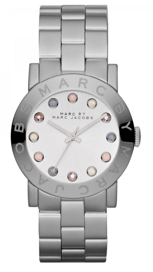  Shop Authentic Marc Jacobs Amy Dexter Silver Dial Silver Steel Strap Watch for Women - MBM3214 - Luxxuri