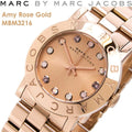  Shop Authentic Marc Jacobs Amy Dexter Rose Gold Dial Rose Gold Steel Strap Watch for Women - MBM3216 - Luxxuri