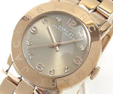  Shop Authentic Marc Jacobs Amy Glitz Brown Dial Rose Gold Steel Strap Watch for Women - MBM3221 - Luxxuri