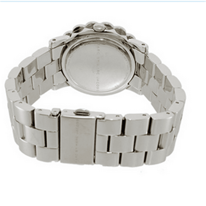 Shop Authentic Marc Jacobs Amy Silver Dial Silver Steel Strap Watch for Women - MBM3222 - Luxxuri