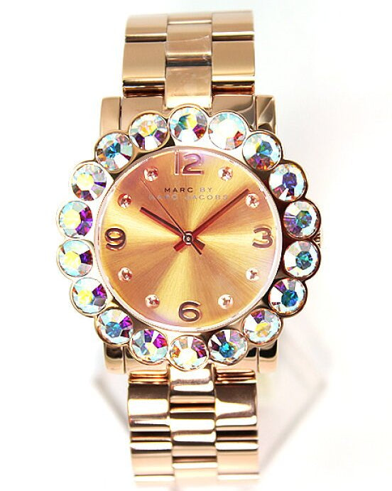  Shop Authentic Marc Jacobs Amy Rose Gold Dial Rose Gold Steel Strap Watch for Women - MBM3223 - Luxxuri
