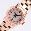  Shop Authentic Marc Jacobs Amy White Dial Rose Gold Steel Strap Watch for Women - MBM3227 - Luxxuri