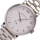  Shop Authentic Marc Jacobs Baker White Dial Silver Steel Strap Watch for Women - MBM3242 - Luxxuri