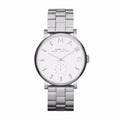 Shop Authentic Marc Jacobs Baker White Dial Silver Steel Strap Watch for Women - MBM3242 - Luxxuri
