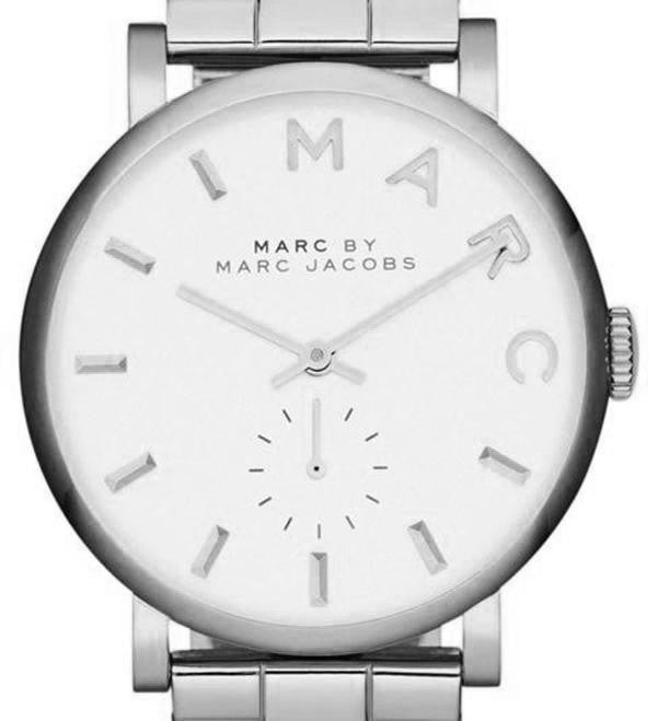  Shop Authentic Marc Jacobs Baker White Dial Silver Steel Strap Watch for Women - MBM3242 - Luxxuri