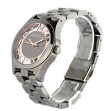  Shop Authentic Marc Jacobs Henry Skeleton Black Dial Black Steel Strap Watch for Women - MBM3254 - Luxxuri