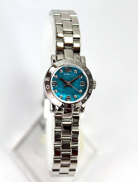  Shop Authentic Marc Jacobs Amy Blue Dial Silver Steel Strap Watch for Women - MBM3274 - Luxxuri